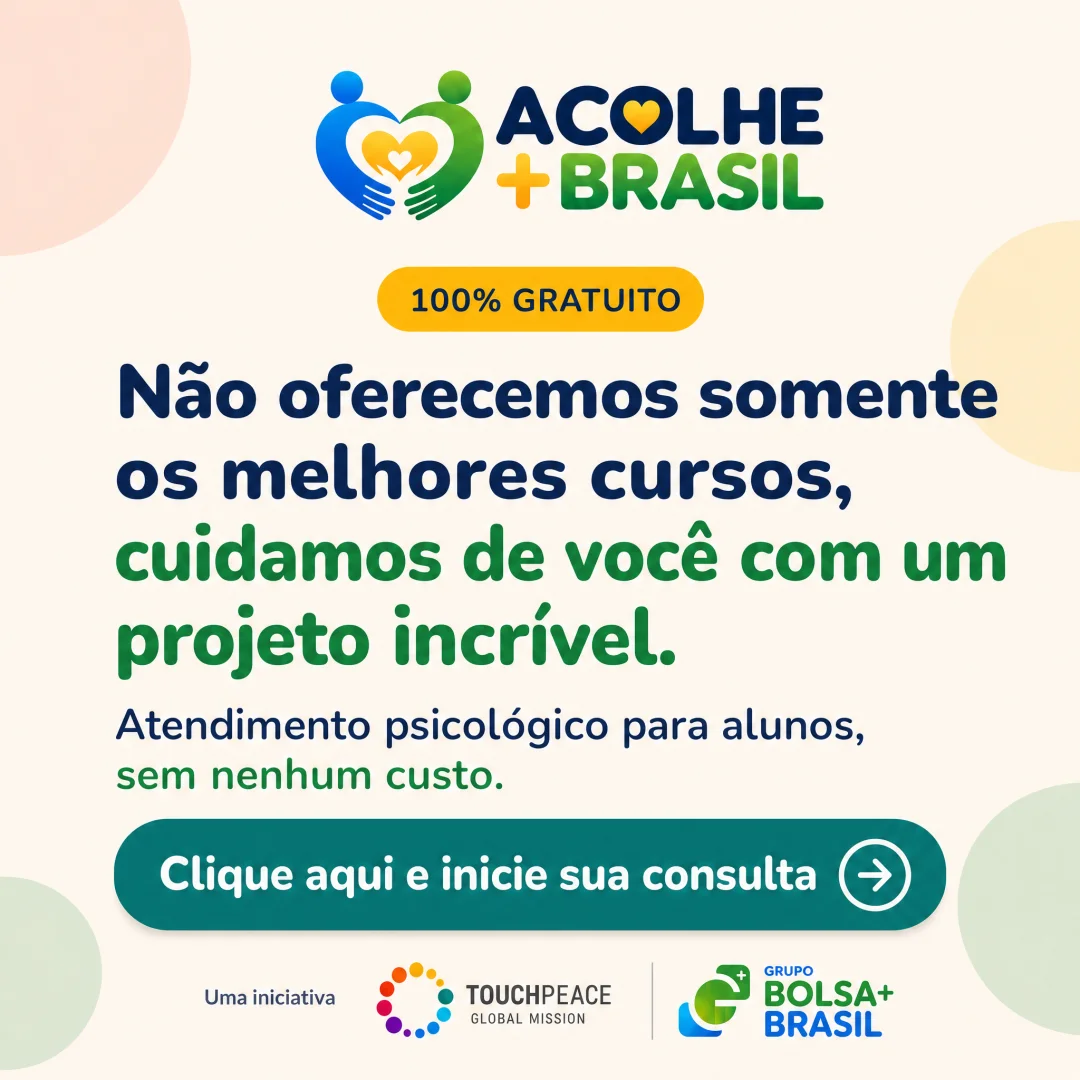 Acolhe Mais Brasil — atendimento psicológico gratuito para alunos